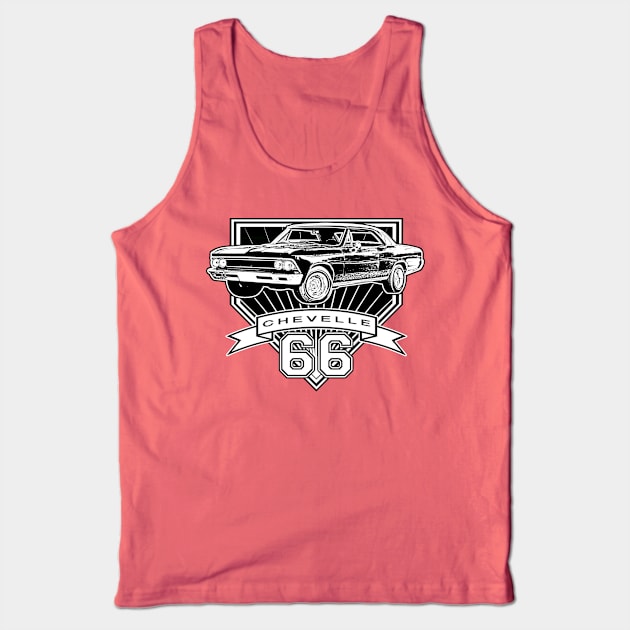 1966 Chevelle Tank Top by CoolCarVideos